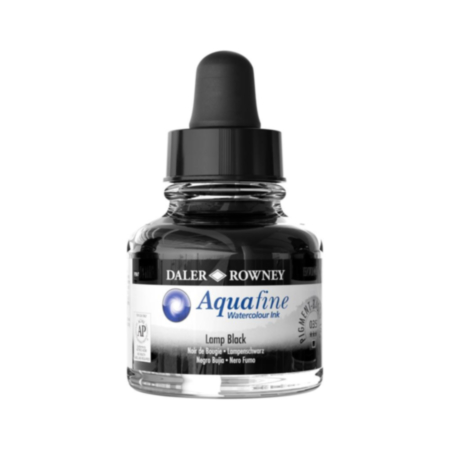 Daler-Rowney Aquafine Ink 29.5 Lamp Black
