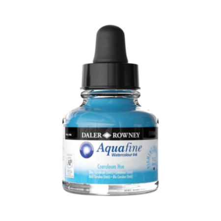Daler-Rowney Aquafine Ink 29.5 Coeruleum Hue
