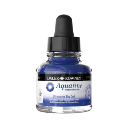 Daler-Rowney Aquafine Ink 29.5 Ultramarine Blue Dark