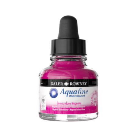 Daler-Rowney Aquafine Ink 29.5 Quina Magenta