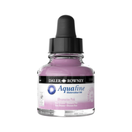 Daler-Rowney Aquafine Ink 29.5 Ultramarine Pink
