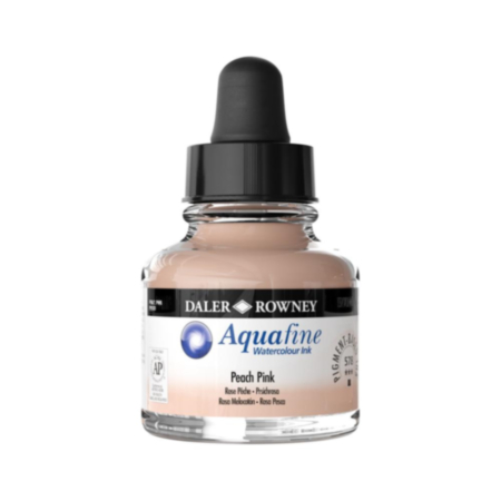 Daler-Rowney Aquafine Ink 29.5 Peach Pink