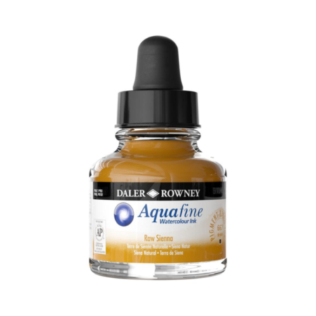 Daler-Rowney Aquafine Ink 29.5 Raw Sienna