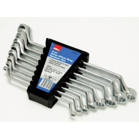 Hilka 8 Piece Ring Spanner Set