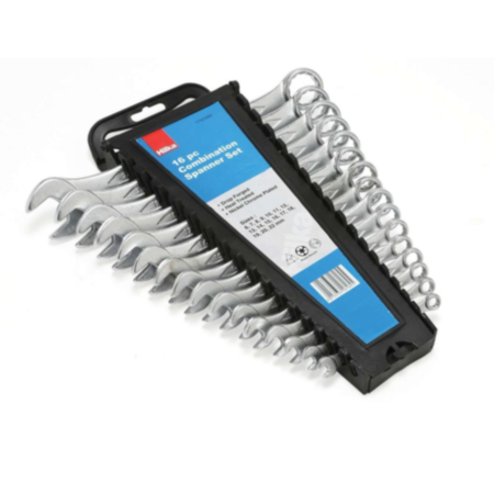 Hilka 16 Piece Metric Comb Spanner Set