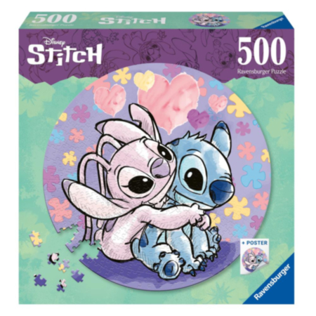 Stitch Circular Puzzle (500 Pieces)