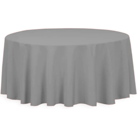 Le Chateau Grey Tablecloth - 178cm Round
