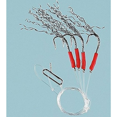 Fladen Seasilver Rig 4 Hook Size  2/0