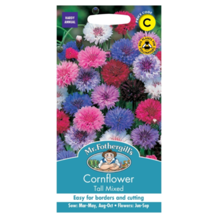 Cornflower Tall Mixed Seeds