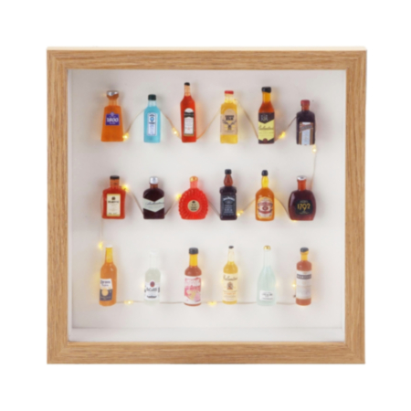 Man Cave Bottle LED Decoration (21.2 x 21.7 x 6.3cm)