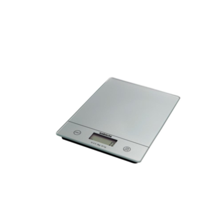 Sabichi Digital Kitchen Scales Silver