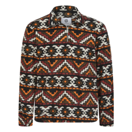 Nordam Trident Mens Zip Neck Aztec Fleece