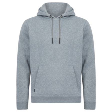 Tokyo Laundry Valdemar Mens Plain Hoodie - Grey/Black