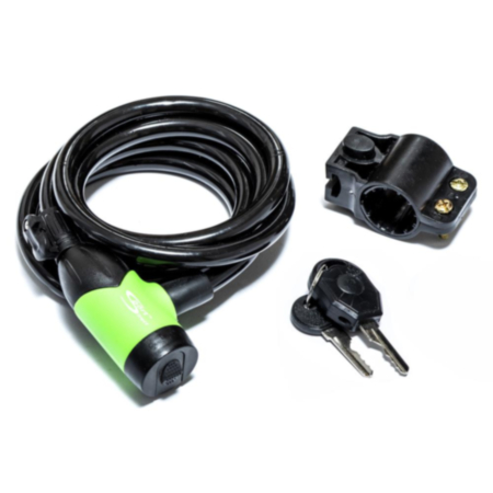 Sport DirectCable Lock Spiral LED 185 x 10mm