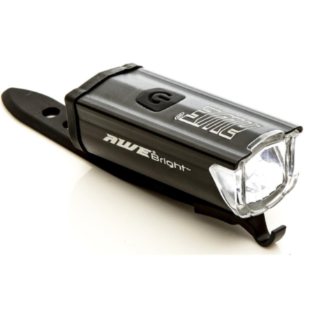 AWE USB Rechargeable Bicycle Alloy Front Light 300 Lumens