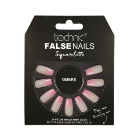 Technic False Nails Squareletto, Ombre