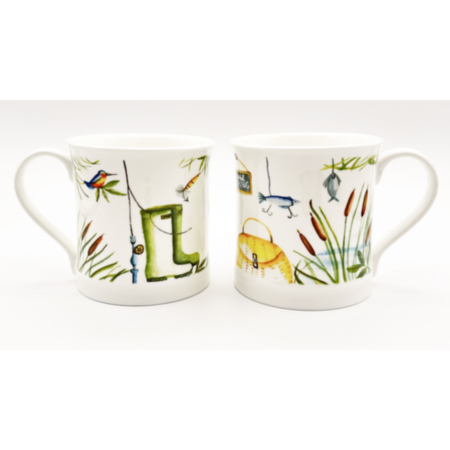 Weekend Pursuits (Fishing) Devon Bone China Mug