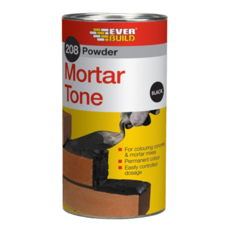 EVERBUILD® 208 Powder Mortar Tone (Black) - 1kg