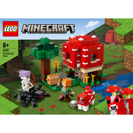 Lego Minecraft® The Mushroom House