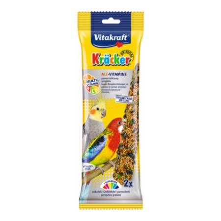 VitaKraft® Budgie Kräcker MultiVitamin - Cockatiels - 2 Pack