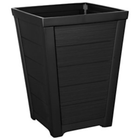 31cm Taper Low Planter Anthracite