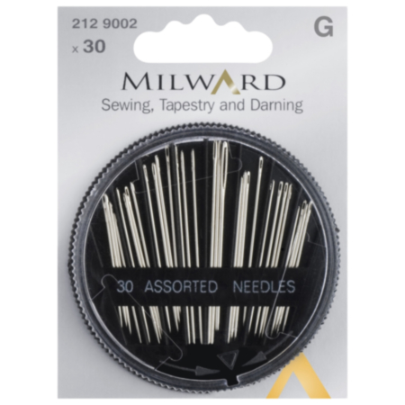 Milward Sewing, Tapestry & Darning Needles (30 Pieces)