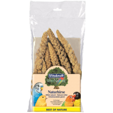 Vitakraft Budgie Millet Spray Treats - 100g