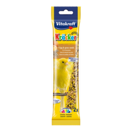 Vitakraft® Canary Kräcker Egg-Grass Seeds - 2 Pack