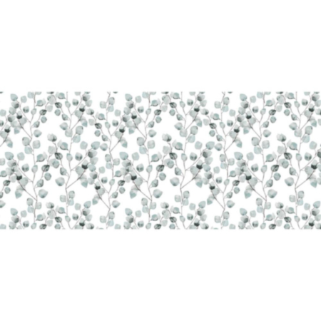 Lambroflax 54" Fabric - Blossom Duckegg