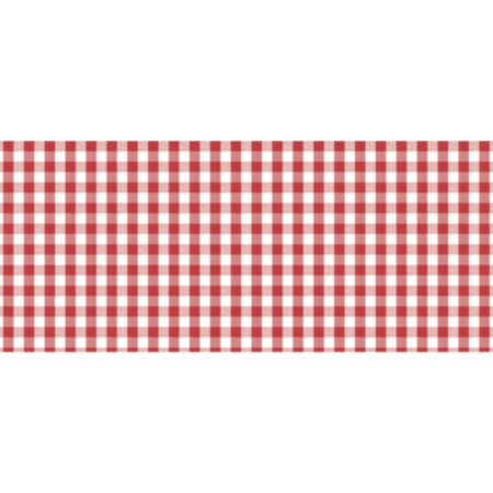 Lambroflax 54" Fabric - Large Gingham Red