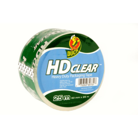 DUCK TAPE® HD CLEAR 50MM X 25M