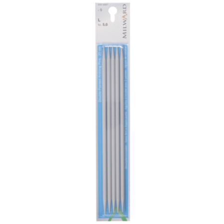 Milward Double-Ended Knitting Pins (Set of 5) - 20cm x 5.00mm
