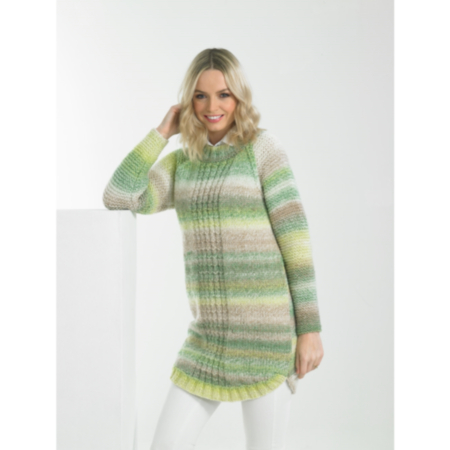 James C Brett | JB668 Ladies Jumper Marble Chunky Pattern