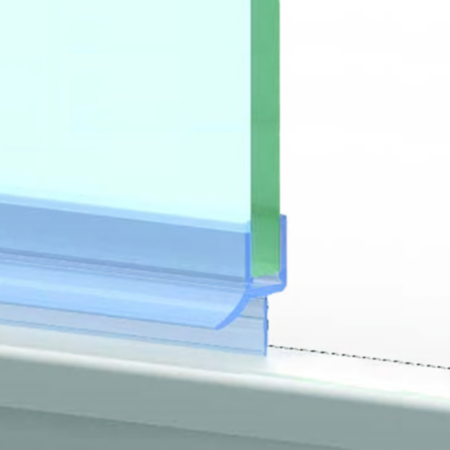 Shower Enclosure Sealing Strip - 2m