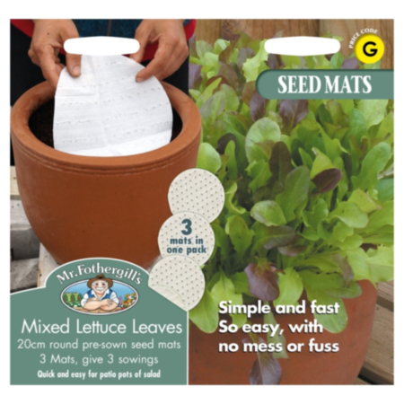 Seed Mats - Mixed Lettuce Leaves