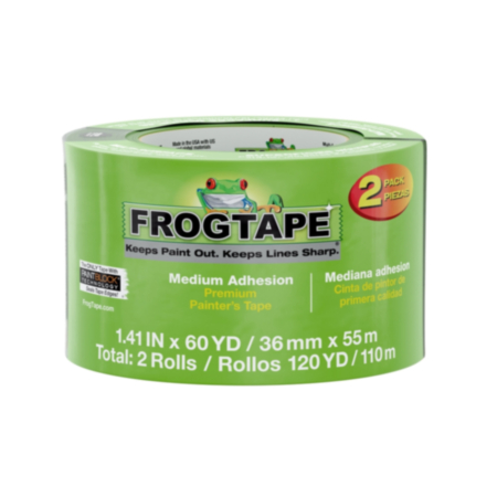 FrogTape® Multi-Surface Painter's Tape - 36mm x 55m (2 Pack)