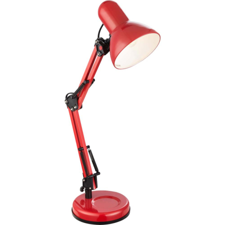 Famous Metal Adjustable Table Lamp - Red 