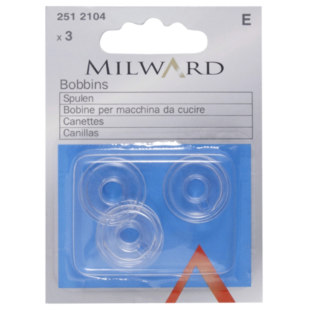 Milward Class 15K Universal Plastic Bobbins (3 Pieces)