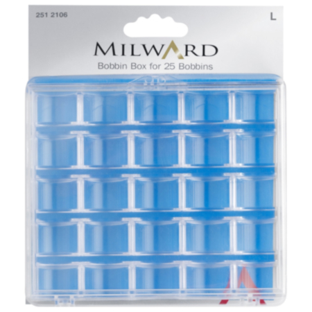 Milward Plastic Bobbin Box (25 Spool)
