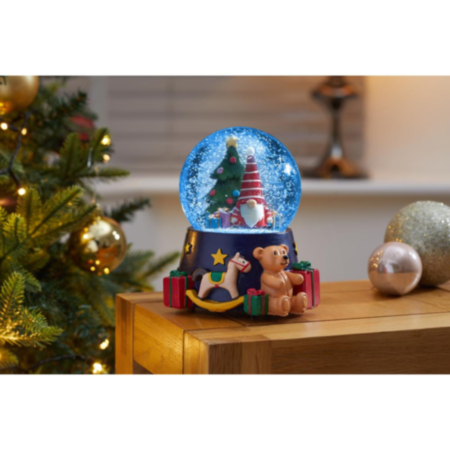 10cm Musical Gonk SnowSphere