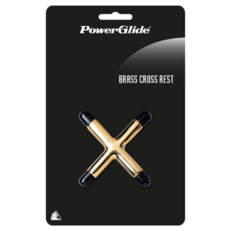 Power Glide Brass Cue Rest
