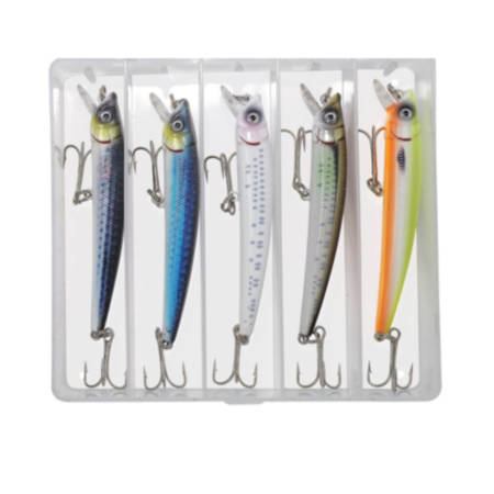 AXIA Floating Lures - Shallow 95mm 8g (5 Pack)