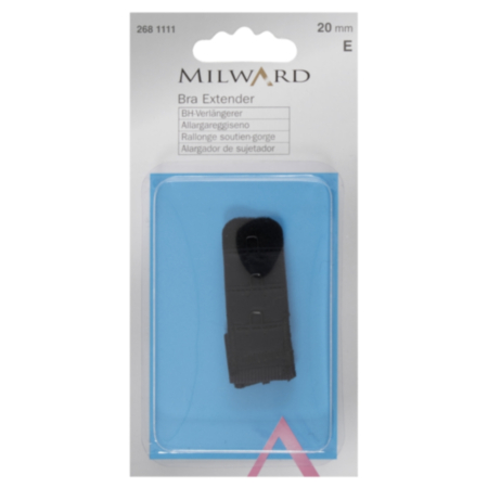 Milward Bra Extender -  20mm (Black)