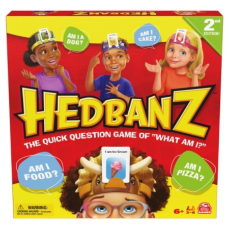 Hedbanz 2nd Edition Picture Guessing Board Game