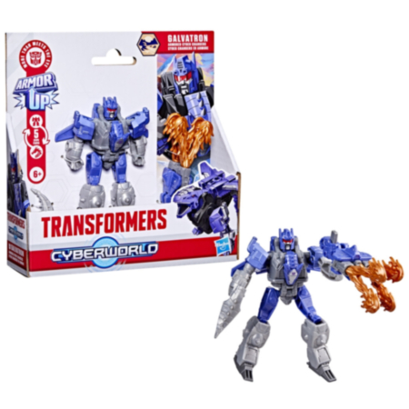 Transformers CYBERWORLD Armored Cyber Changers