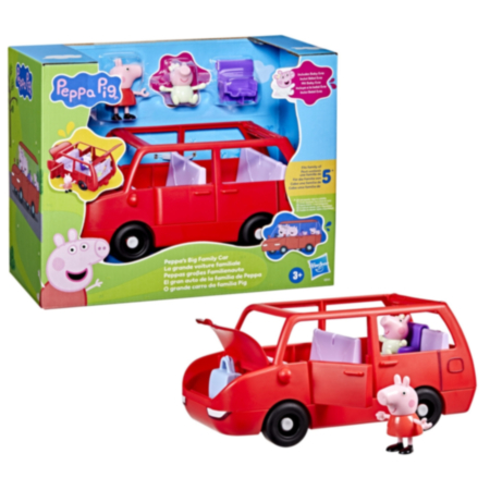 Peppa Pig | Peppa's Big Family Car