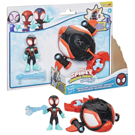 Marvel Spidey and his Amazing Friends Action Figures & Colour-Change Vehicles (Assorted)