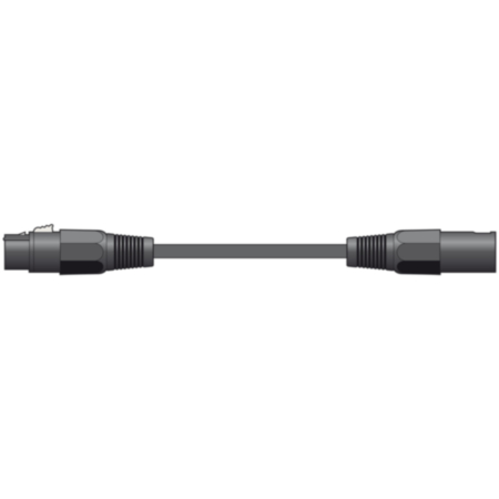 Classic Microphone Leads XLR Female - XLR Male Black 6.0m