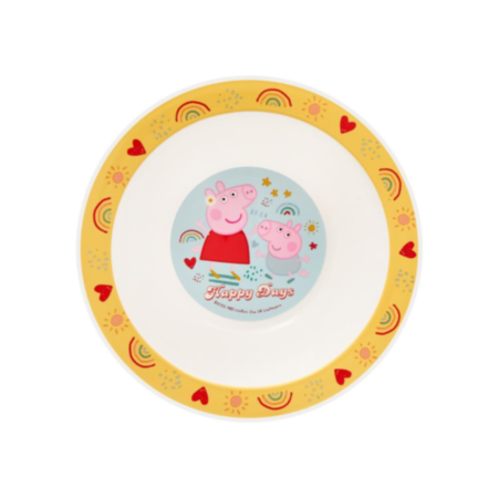 Peppa Pig Happy Days Plastic Bowl