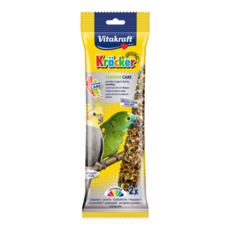 Vitakraft® Budgie Kräcker FeatherCare Cockatiels - 2 Pack